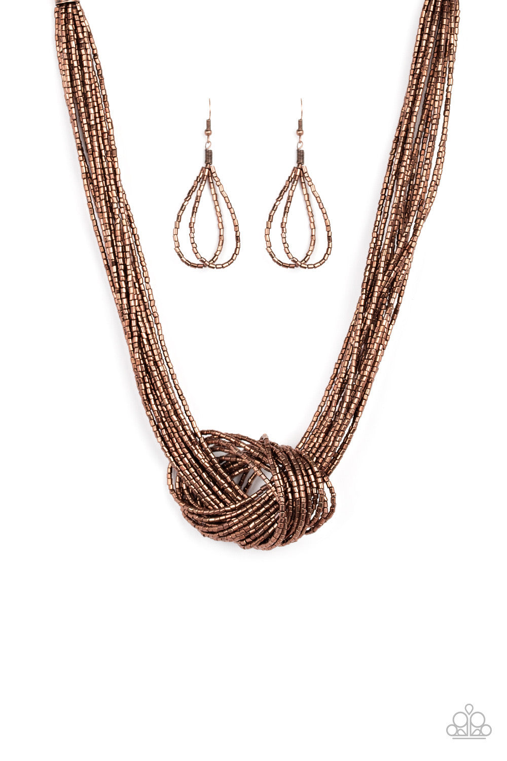 Knotted Knockout - copper