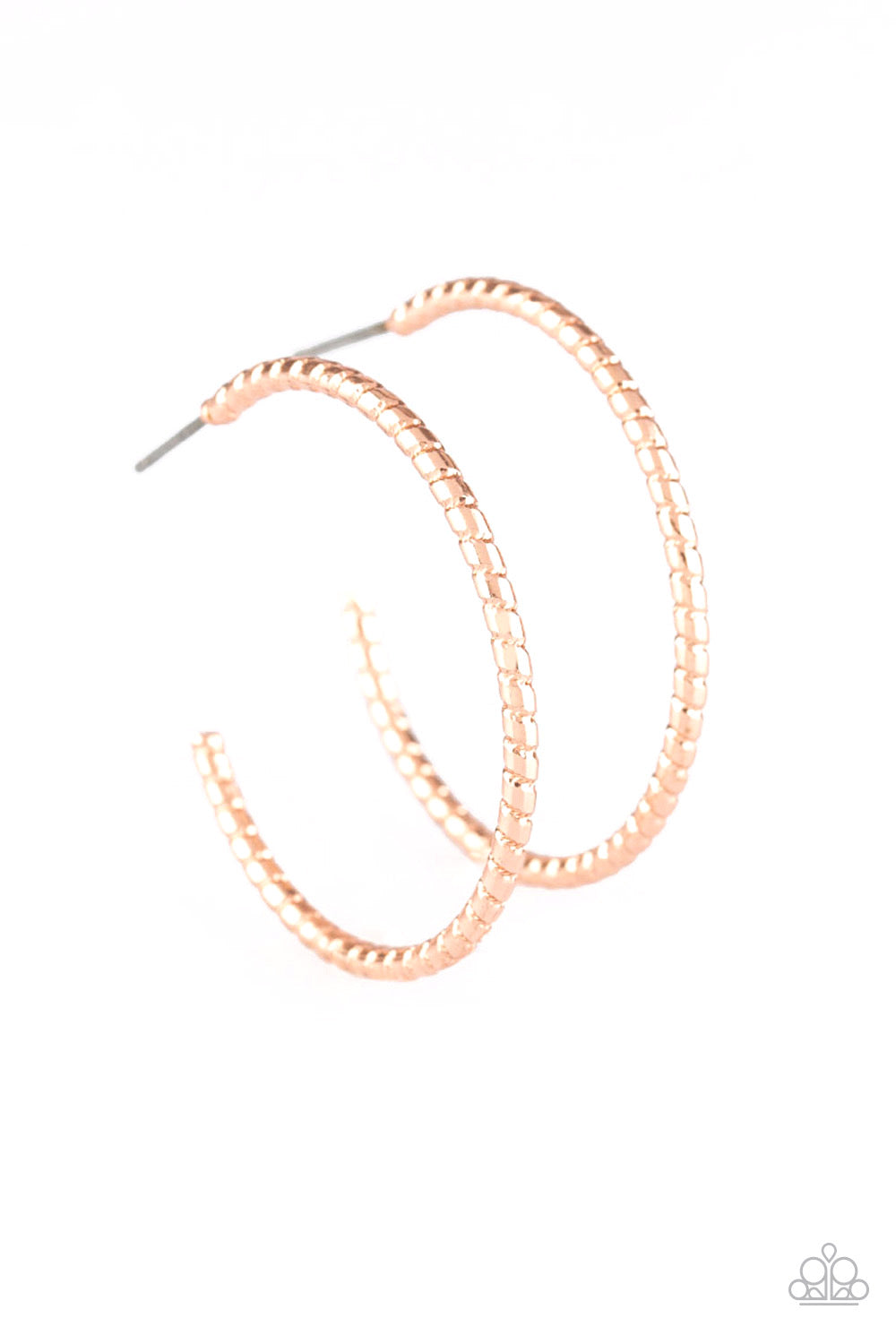 Hoop, Line and Sinker - rose gold